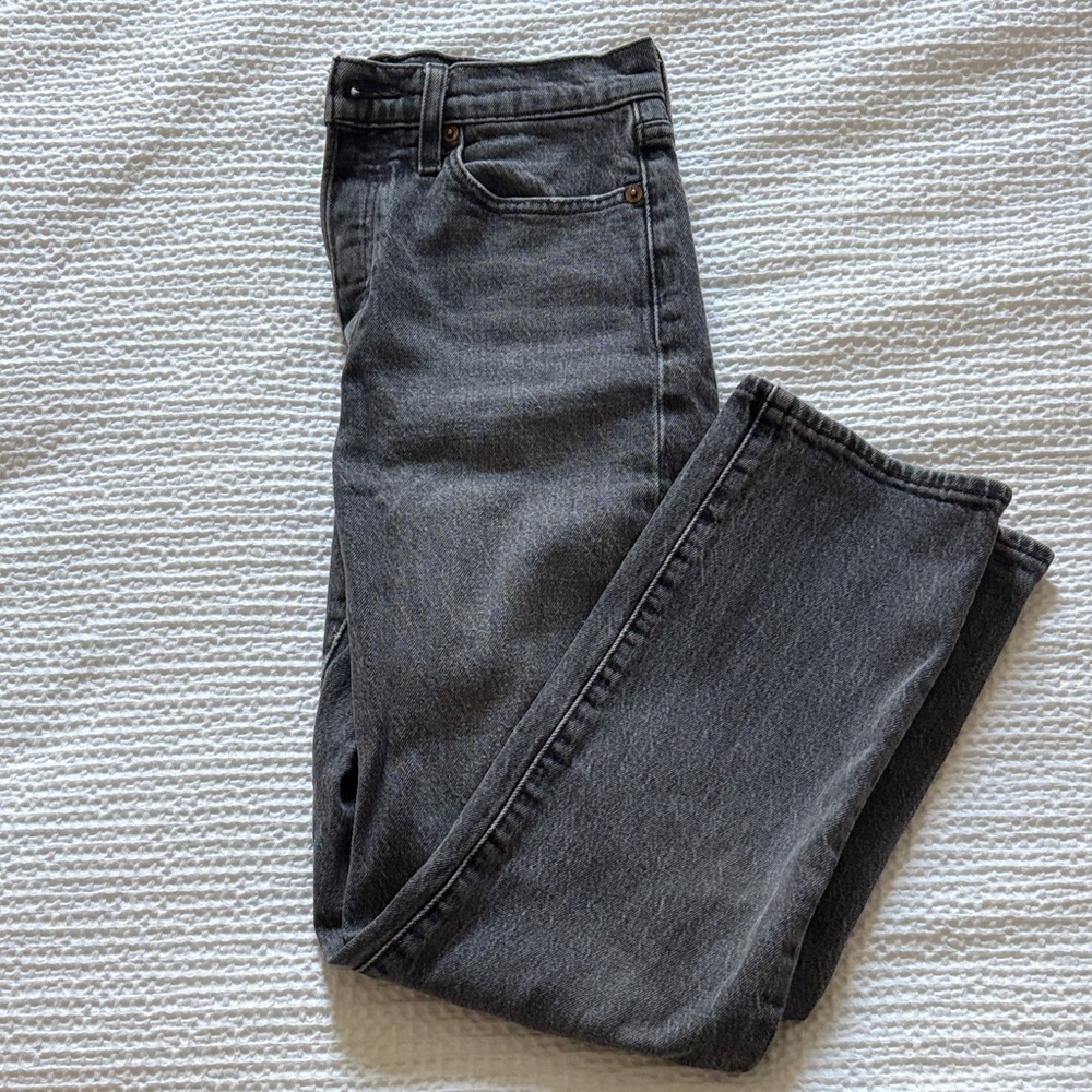 Washed black levi Jeans